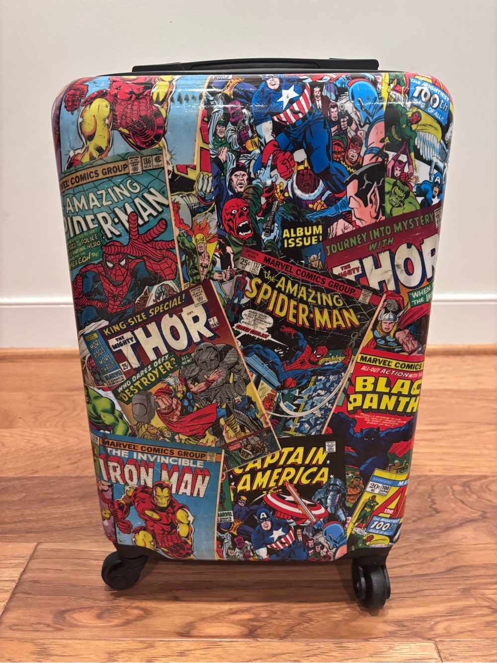 Marvel Kids’ Hard Sided Roller Luggage